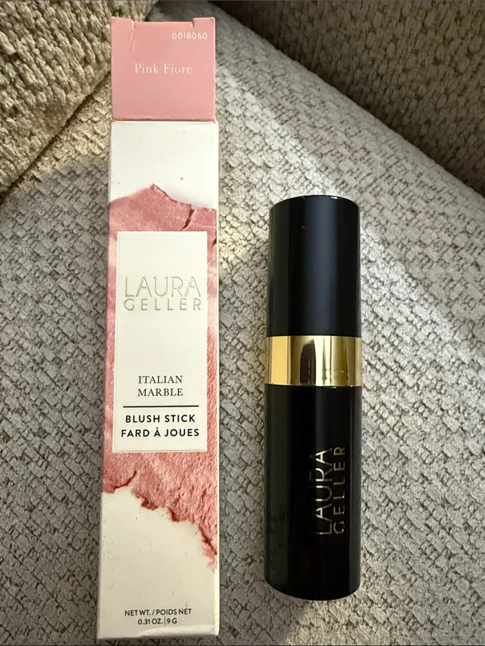 Laura Geller Italian Marble Blush Stick — Pink Fiore